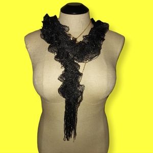 ❤️ Long Black Scarf NEW